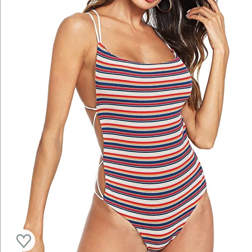 Stripped bodysuit